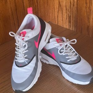 NIKE AIR MAX THEA 5994900-100 white with pink running shoes